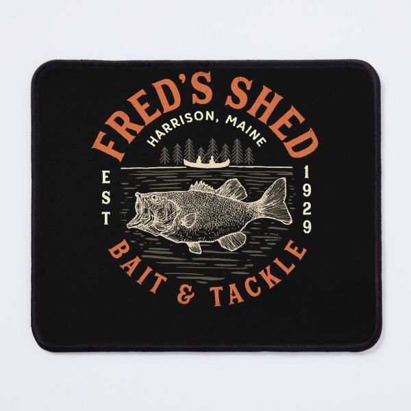 Item preview, Fred's Shed Bait and Tackle  designed and sold by EddyACalero.