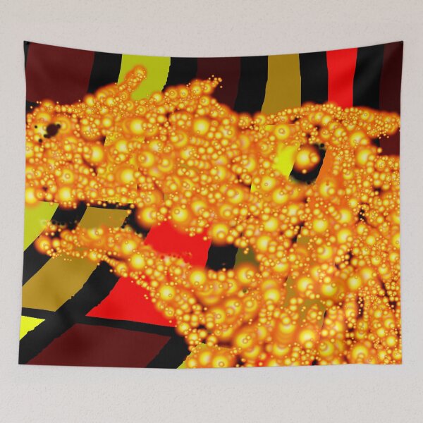 Item preview, Mosaic Pattern With Abstract Sea Dragon Head Artwork23 D1 Production designed and sold by SelfUpgrade.
