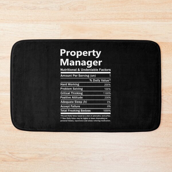 Item preview, Property Manager T Shirt - Nutritional And Undeniable Factors Gift Item Tee designed and sold by watkinsmat.
