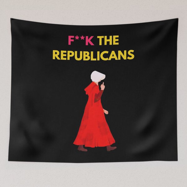 Item preview, Fuck the republicans  designed and sold by EddyACalero.