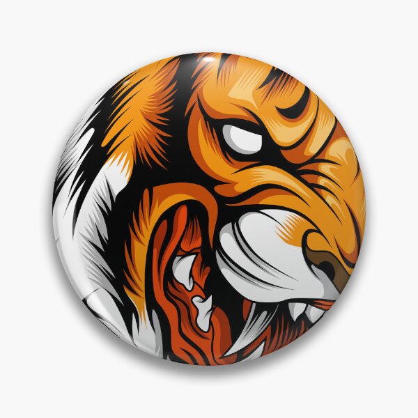 Item preview, Angry Tiger Head designed and sold by Marciano Graphic.