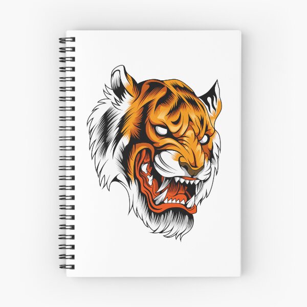 Artikelvorschau, Wütender Tigerkopf entworfen und verkauft von Marciano Graphic.