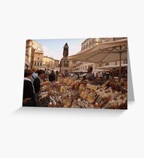 Campo de Fiori, Rome Greeting Card