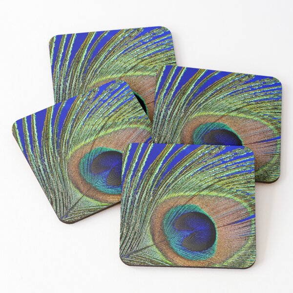 Item preview, Single Blue Peacock Feather designed and sold by Mywaymylife.