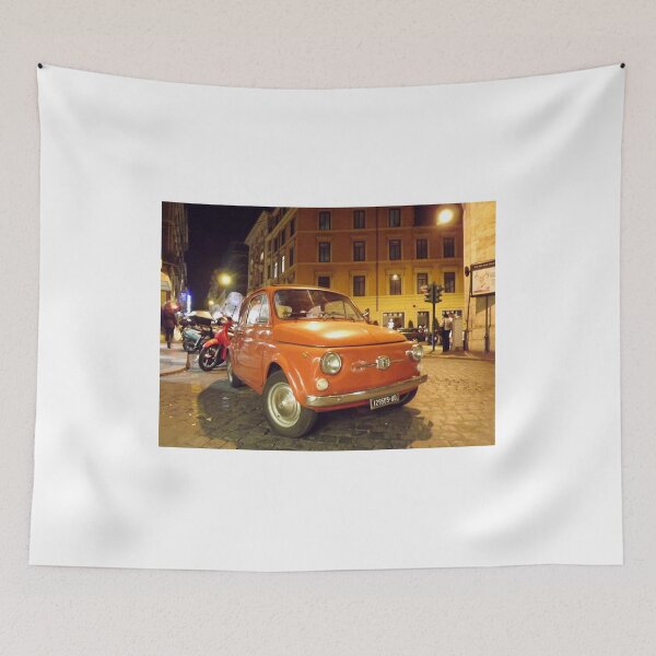 Item preview, Fiat en Roma en la noche designed and sold by graceloves.