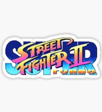 Super Street Fighter II - Title Screen Sticker