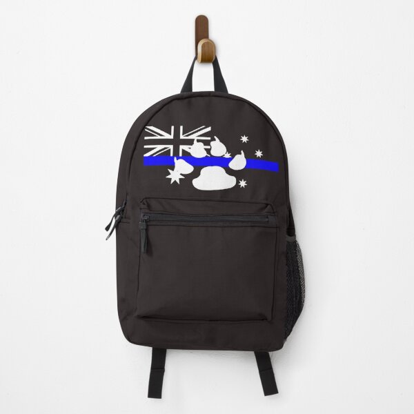 Item preview, Australia K9 Thin Blue Line Flag (vector design) designed and sold by RENAGADE4LYF.