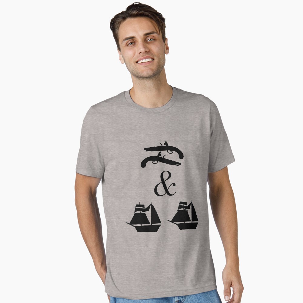 T Shirt Practical Tactical Lyrics To Hamilton Guns And Ships Guns