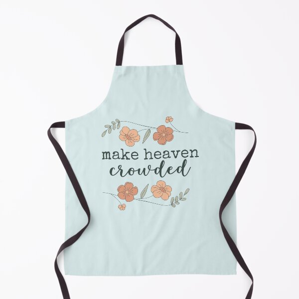 Item preview, Make Heaven Crowded - Bible Scripture - Christian quote - Praise and Worship God - Inspirational Boho Floral designed and sold by Allwhopraisehim.