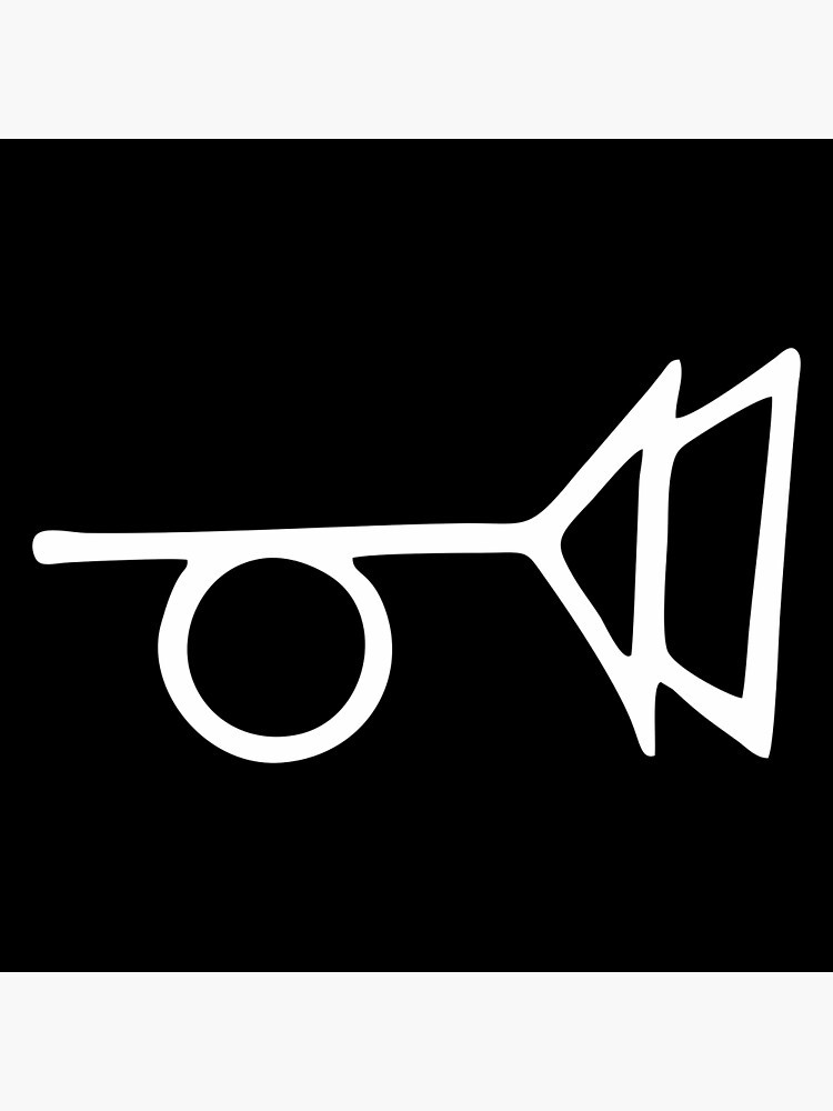 "The Crying of Lot 49 Trystero Muted Post Horn" Poster for Sale by