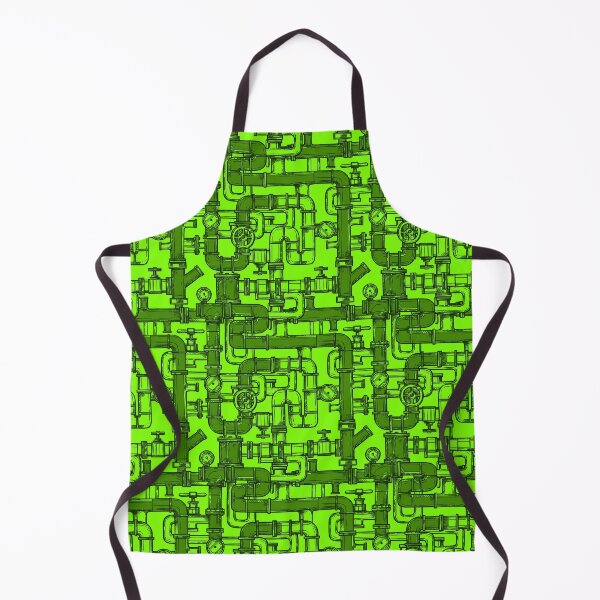 Item preview, Green within Green Pipe Pattern designed and sold by Art-by-Geoff.