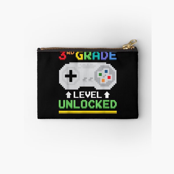 Item preview, 3rd Grade Level Unlocked Back To School Gamer Boys Gifts T-Shirt designed and sold by BeersFerdinand.