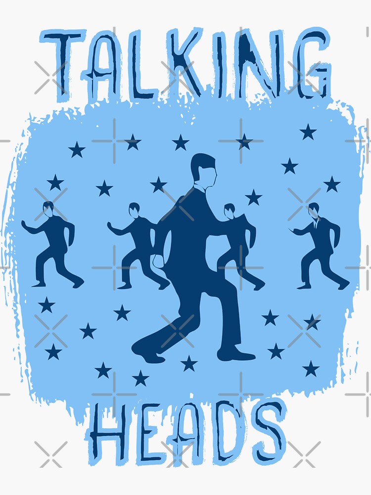 "Talking Heads Logo" Sticker for Sale by Dfuaghter Redbubble