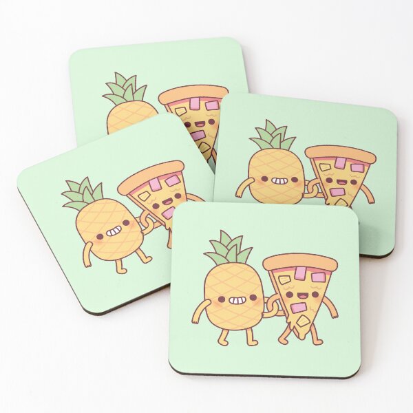 Item preview, Cute Pineapple And Pizza Besties designed and sold by rustydoodle.