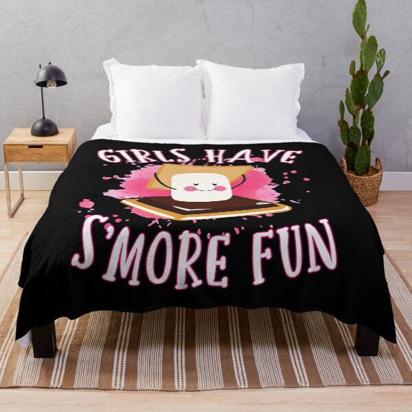 Item preview, Funny Smores Camping Girls Have Smore Fun Camper Glamping designed and sold by BennetJaco.