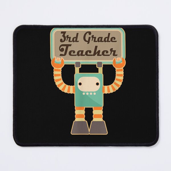 Item preview, 3rd Grade Teacher T-shirt Back to School Robot Tee designed and sold by BeyerHuni.