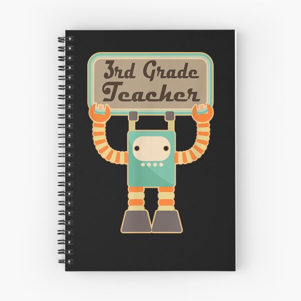 Item preview, 3rd Grade Teacher T-shirt Back to School Robot Tee designed and sold by BeyerHuni.