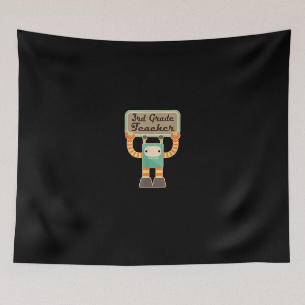 Item preview, 3rd Grade Teacher T-shirt Back to School Robot Tee designed and sold by BeyerHuni.