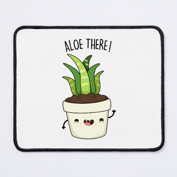Item preview, Aloe There Funny Aloe Vera Puns  designed and sold by punnybone.