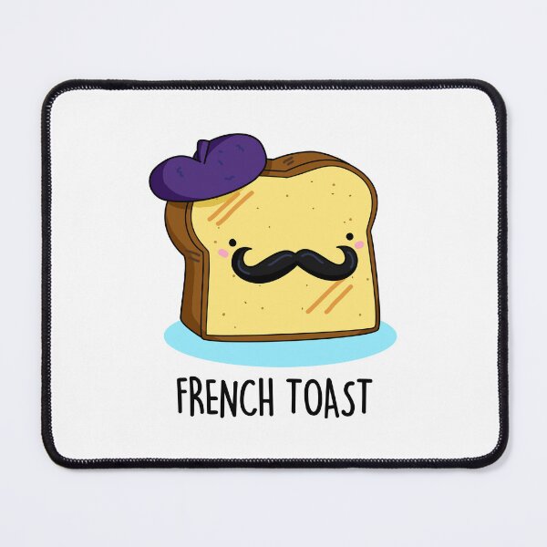 Item preview, French Toast Funny Bread Puns  designed and sold by punnybone.