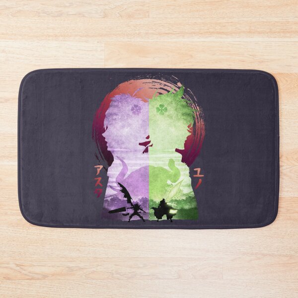 Item preview, Strong Prodigy With Amazing Magical Power Minimalist Silhouette Asta And Yuno Cute Fans designed and sold by Bess101Stefany.