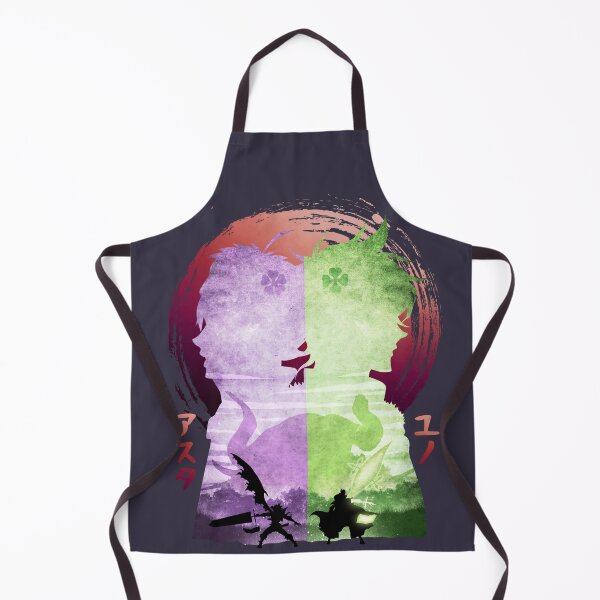 Item preview, Strong Prodigy With Amazing Magical Power Minimalist Silhouette Asta And Yuno Cute Fans designed and sold by Bess101Stefany.