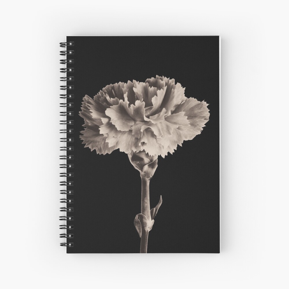 Antique Carnation Spiral Notebook