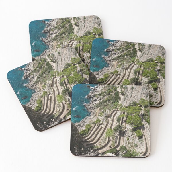 Item preview, Contemplating Mediterranean Vacations - Via Krupp, Capri Island, Italy designed and sold by Georgia Mizuleva.