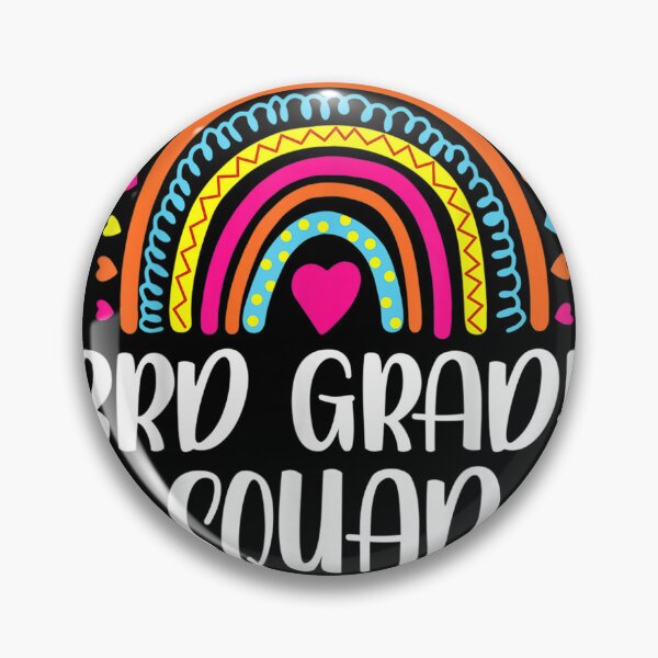 Item preview, 3rd Grade Squad Teacher Funny Rainbow Lover Back To School T-Shirt designed and sold by BriegelWagner.