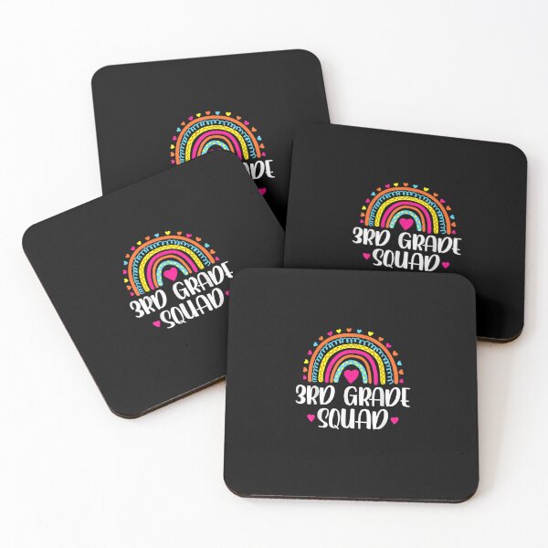 Item preview, 3rd Grade Squad Teacher Funny Rainbow Lover Back To School T-Shirt designed and sold by BriegelWagner.