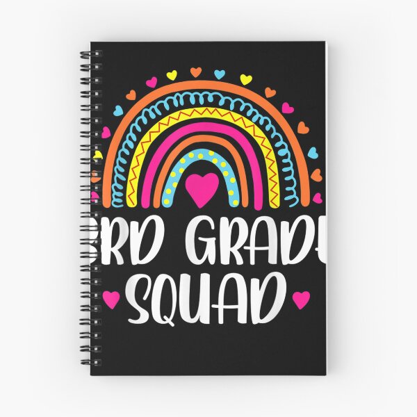 Item preview, 3rd Grade Squad Teacher Funny Rainbow Lover Back To School T-Shirt designed and sold by BriegelWagner.