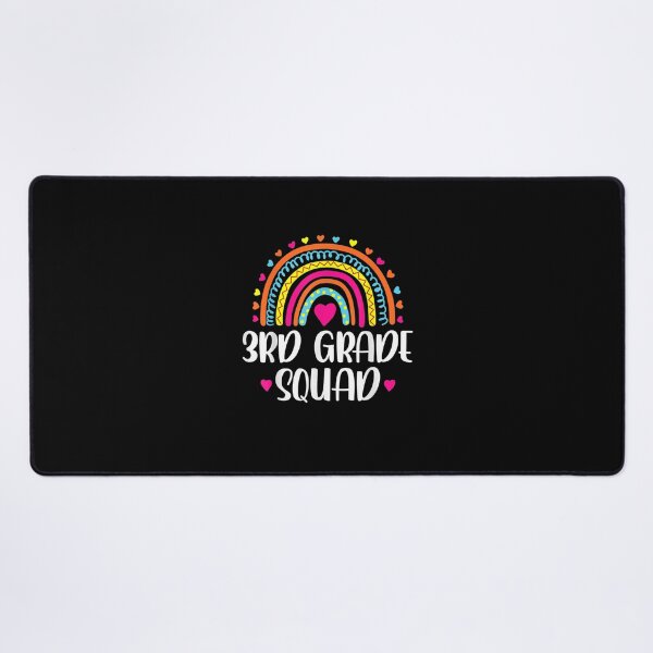 Item preview, 3rd Grade Squad Teacher Funny Rainbow Lover Back To School T-Shirt designed and sold by BriegelWagner.