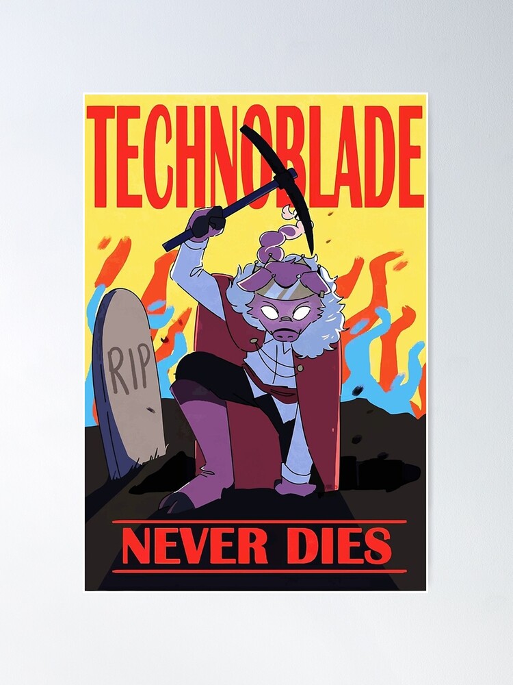 Technoblade Never Dies - Dream SMP - Rip Technoblade - Minecraft