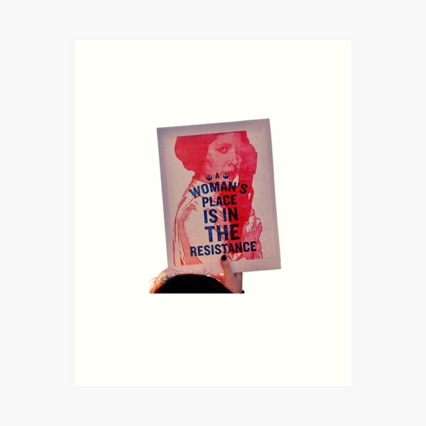 Item preview, Woman's Place Is In The Resistance. Women's Rights and Equality designed and sold by expatessentials.
