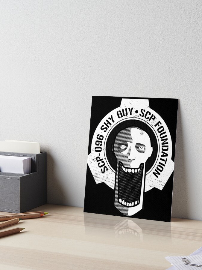SCP-096 (The Shy Guy) Classic Popular Premium | Art Board Print