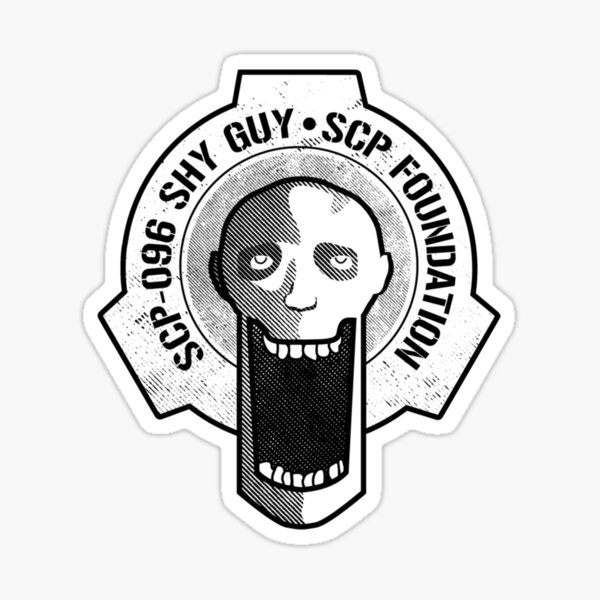 SCP-096 Four fucking pixels Sticker for Sale by ToadKingStudios