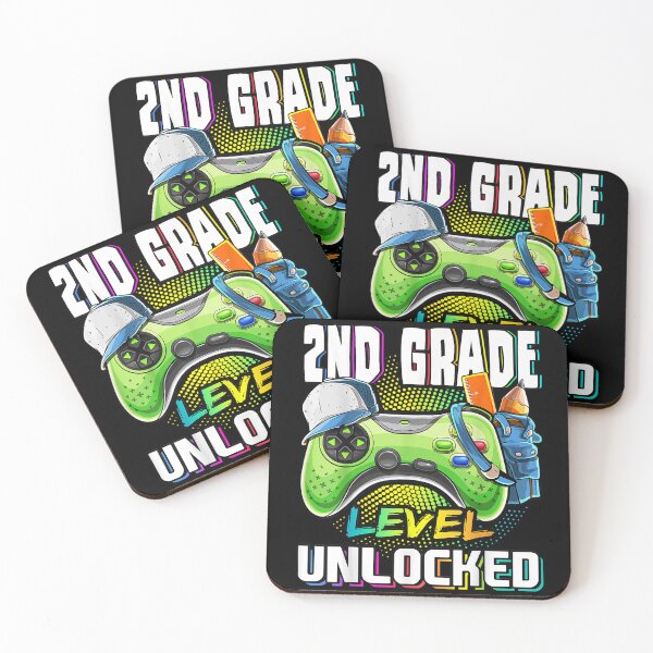 Item preview, 2nd Grade Level Unlocked Video Game Back to School Boys T-Shirt designed and sold by BoeglinClay.
