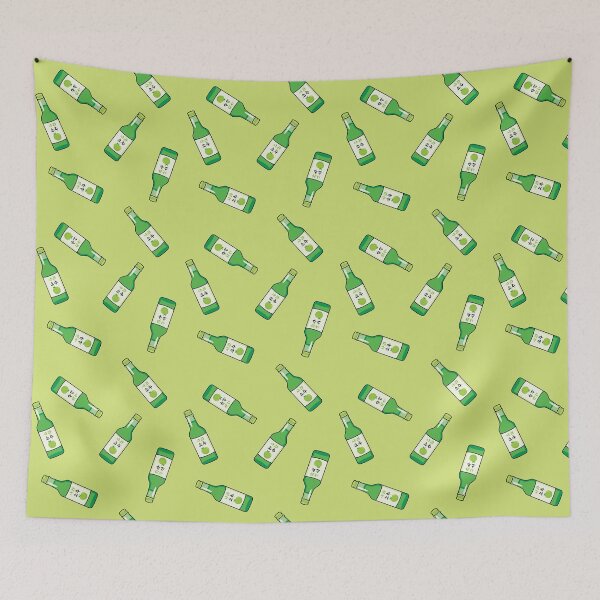 Item preview, Apple Soju Please in Korean - Cute soju lover designed and sold by nohstyle.