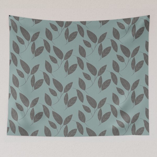 Item preview, Simple Gray Leaves designed and sold by WalkSimplyArt.