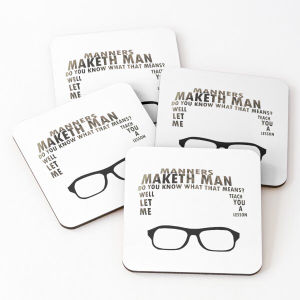 Item preview, Kingsman HarryGalahad Quote   designed and sold by Mannerss.