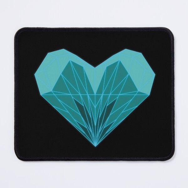 Item preview, Synthwave Wire Frame Heart designed and sold by d.analog.