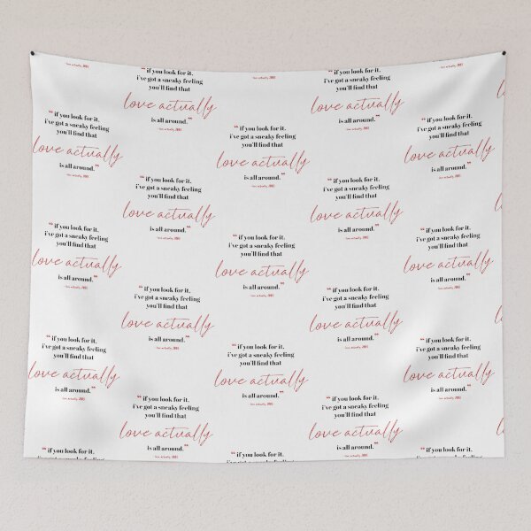 Item preview, Love Actually   designed and sold by Mannerss.