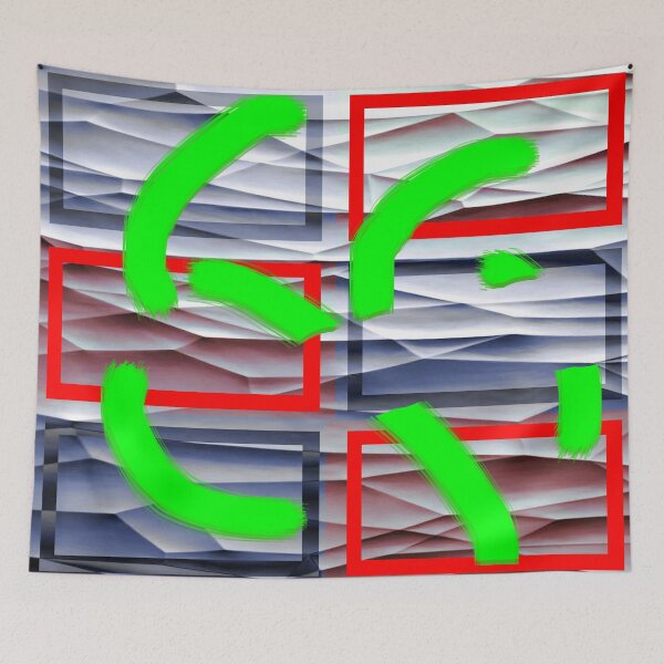 Item preview, Collage with jagged effect designed and sold by Ellen Turner.
