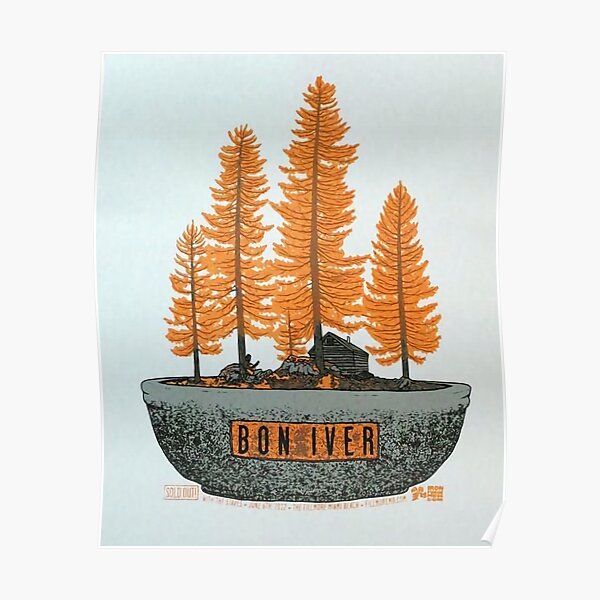 Bon Iver Essential Poster