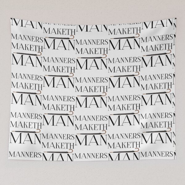 Item preview, Manners Maketh Man    designed and sold by Mannerss.