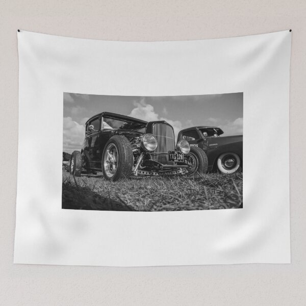 Item preview, Black and white 1931 Ford Hotrod  designed and sold by Jos-loader.
