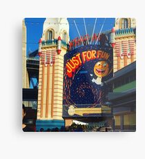 Luna park Metal Print