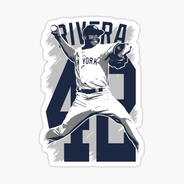 NEW YORK YANKEES Mariano Rivera Vinyl Weatherproof Sticker 