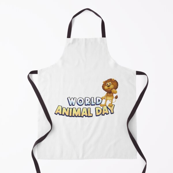 Item preview, World Animal Day, Lion Human Cat-Like Cartoon designed and sold by MarletteHome.