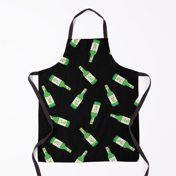 Item preview, Green Grape Soju Please in Korean - Cute soju lover designed and sold by nohstyle.